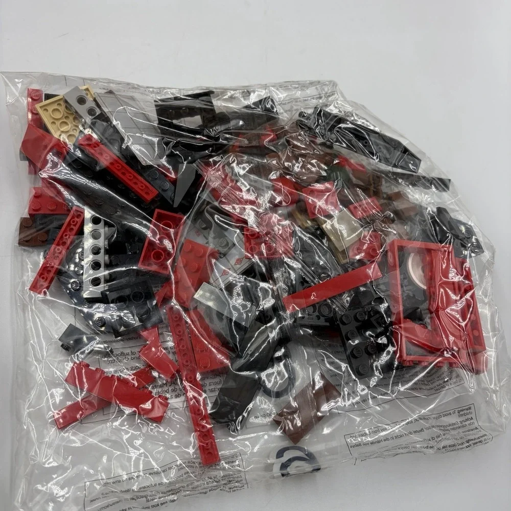 Lego Ninjago 2507 Fire Temple - Incomplete Read! Partial
